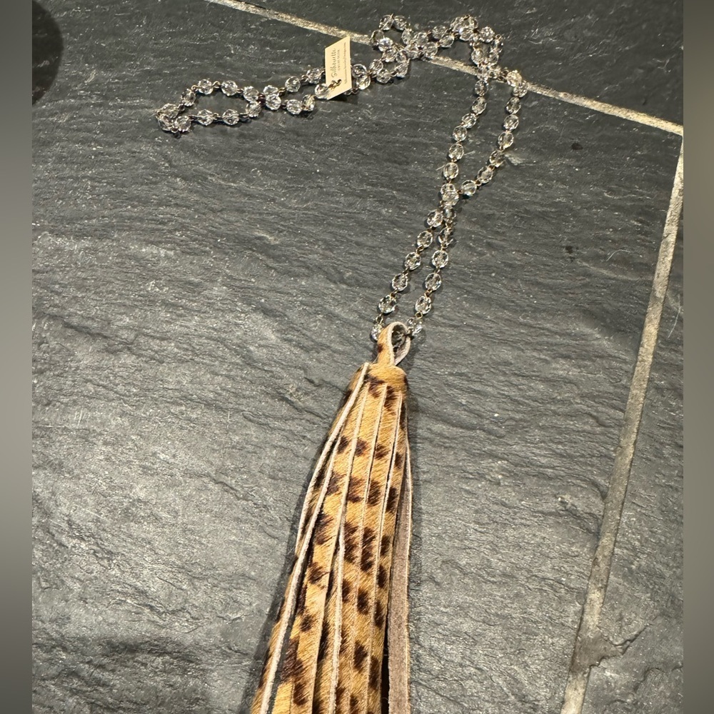 Super fun necklace by silhouette-unique with a variety of textures and design